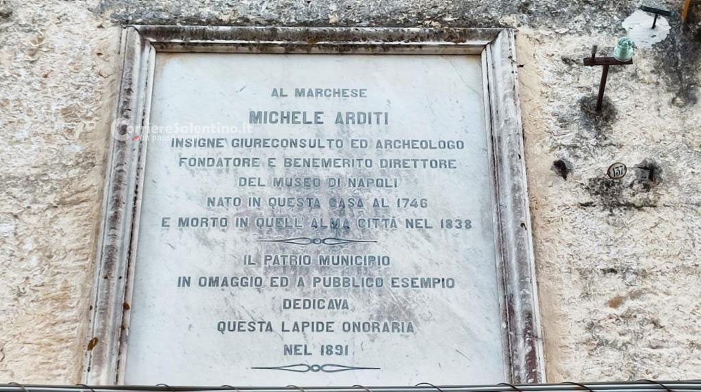 Figli del Salento Michele Arditi Corriere Salentino Lecce